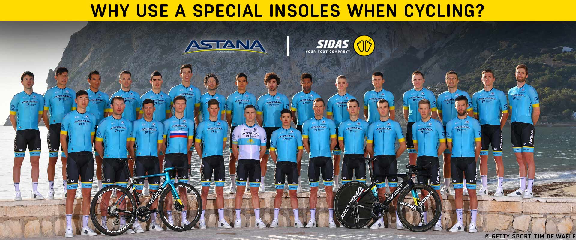 Why use a special insoles when cycling?